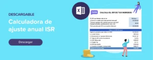 Descargar calculadora de ajuste anual ISR