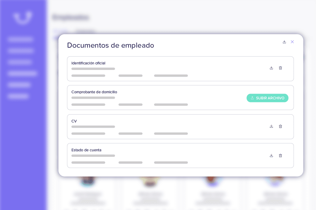 View employee documents