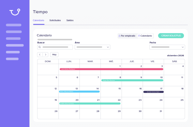 Visualizar el calendario