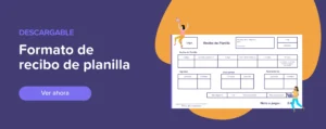 Ver ahora formato de recibo de planilla