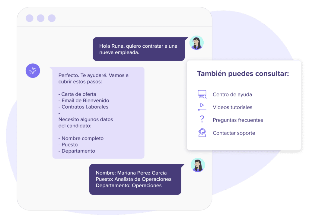 Siempre tendrás ayuda cuando la necesites