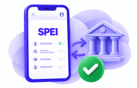 Transferencia SPEI desde el celular hacia el banco