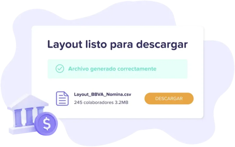 Layout bancario listo para descargar
