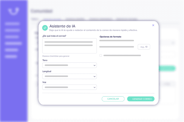 Ative o Assistente de Pesquisas com IA para montar seu questionário