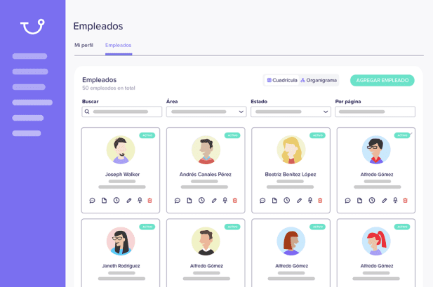 View the employee directory
