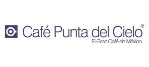 Logotipo de cafe punta del cielo