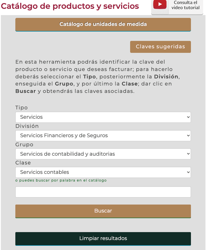catalogo sat 2
