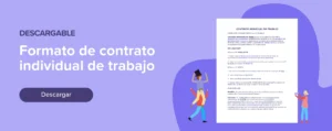 Descargar Formato de contrato individual de trabajo