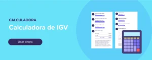 Usar ahora calculadora IGV