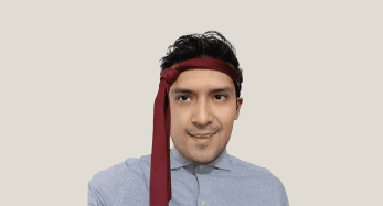 Luis Romo divertido