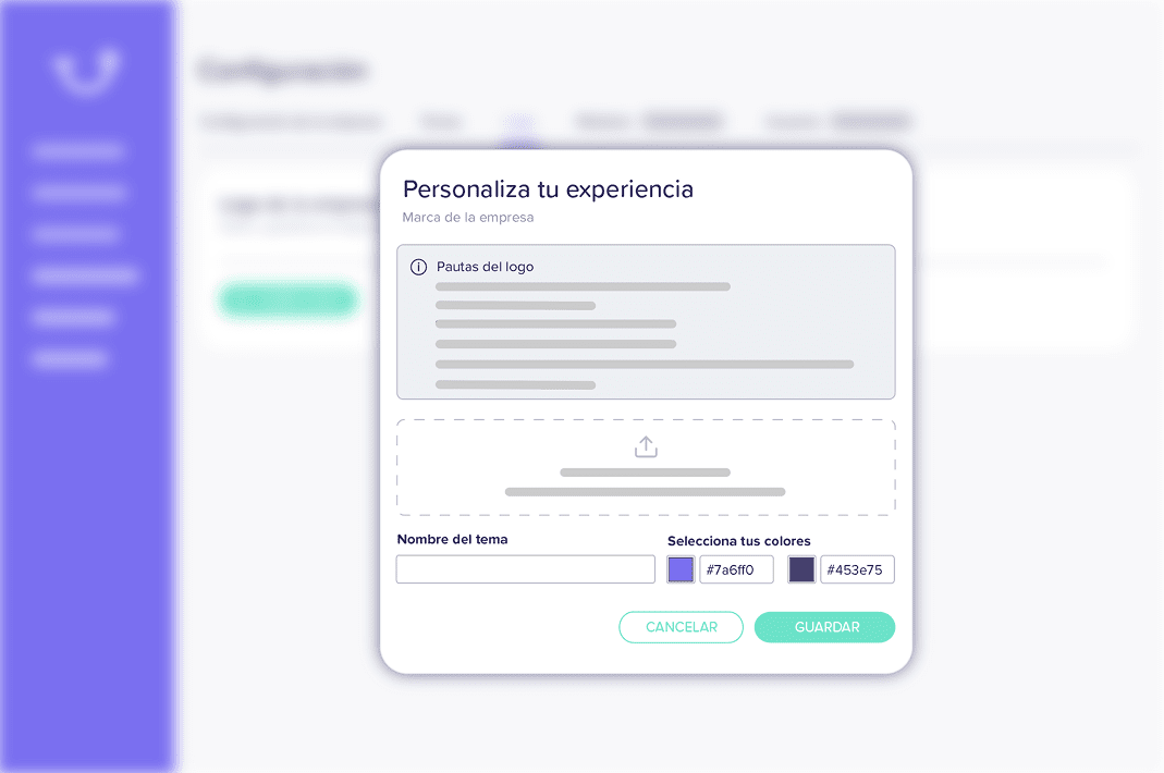 Personalización de colores