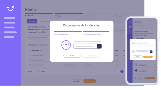 Gestiona los pagos variables con facilidad y rapidez