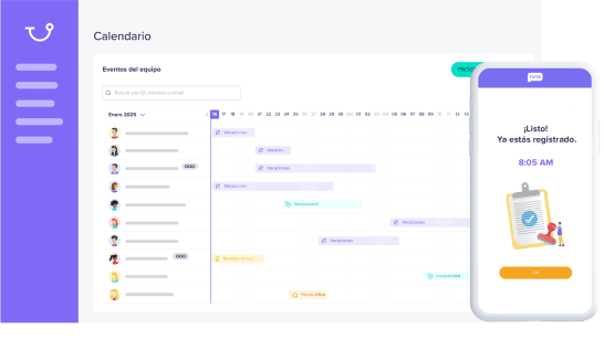 Control avanzado de asistencias y horarios