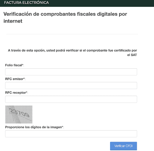 folio fiscal