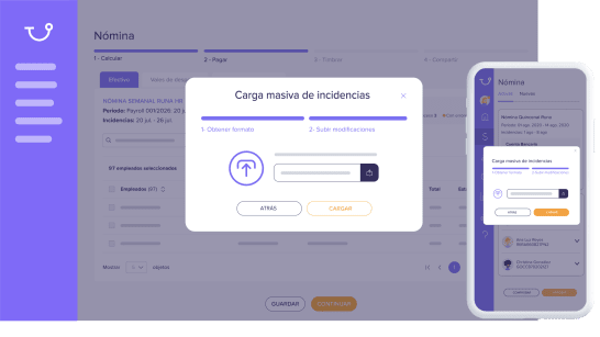 Gestiona los pagos variables con facilidad y rapidez